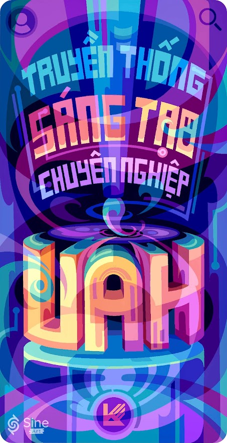 Ẩn Danh – bài Trang trí màu tại Sine Art